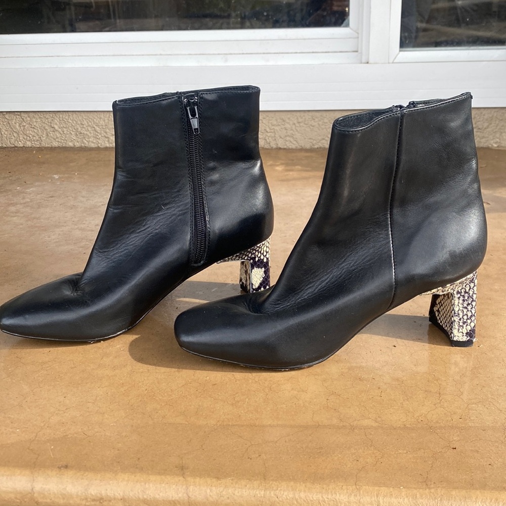 Jaggar Leather Boot Black Size 37 US Size 7
